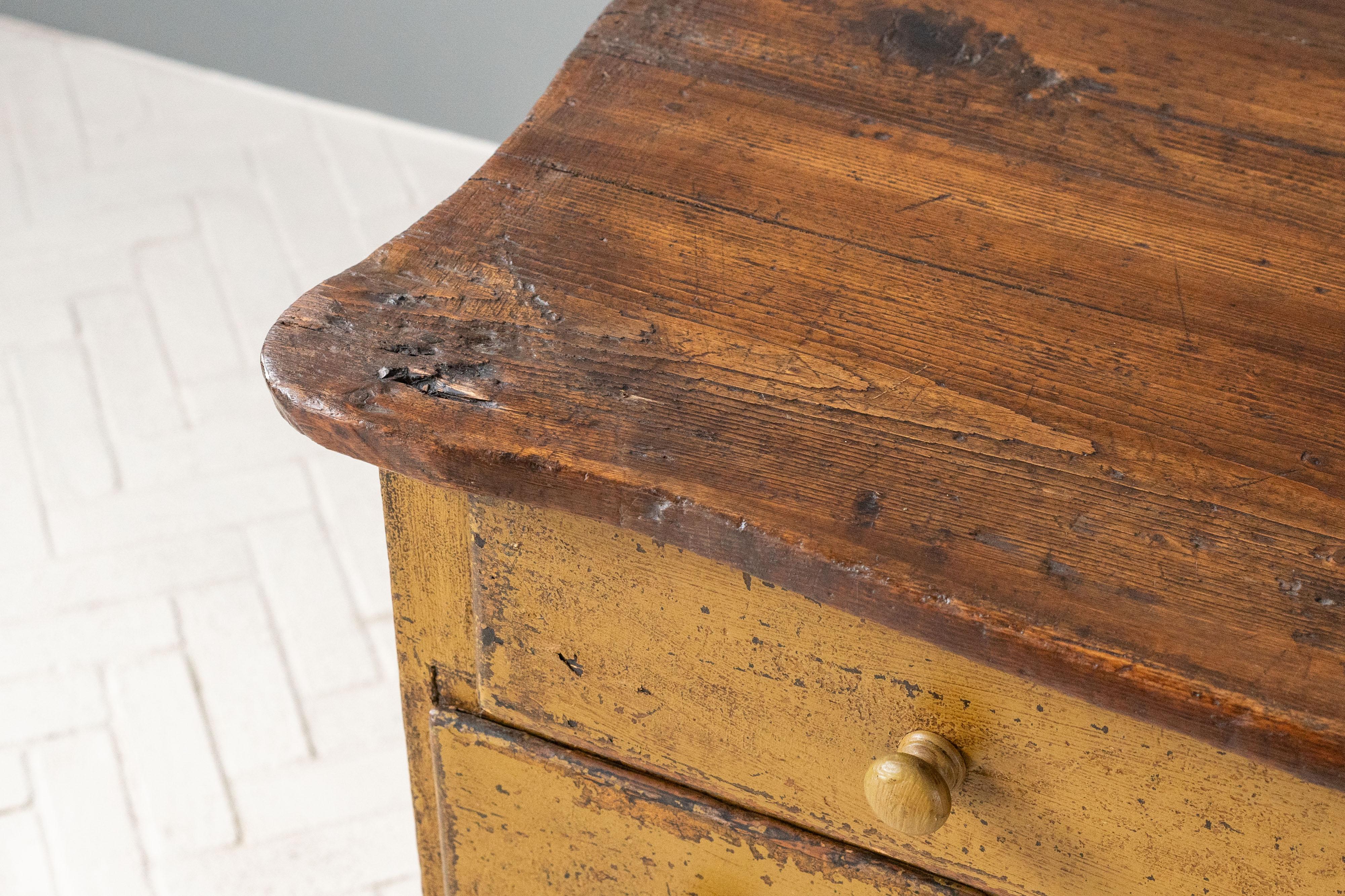 Escritorio antiguo pintado a la inglesa Pintado en venta