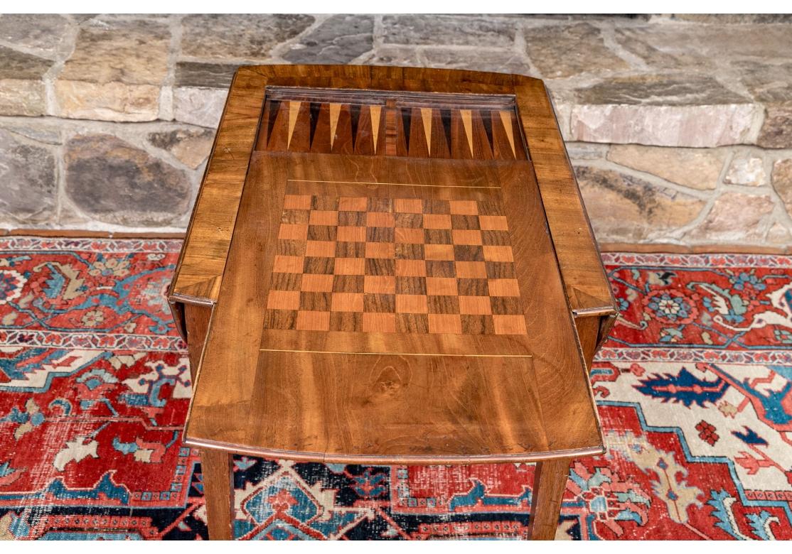 Mesa de juegos inglesa antigua Pembroke siglo XIX en venta