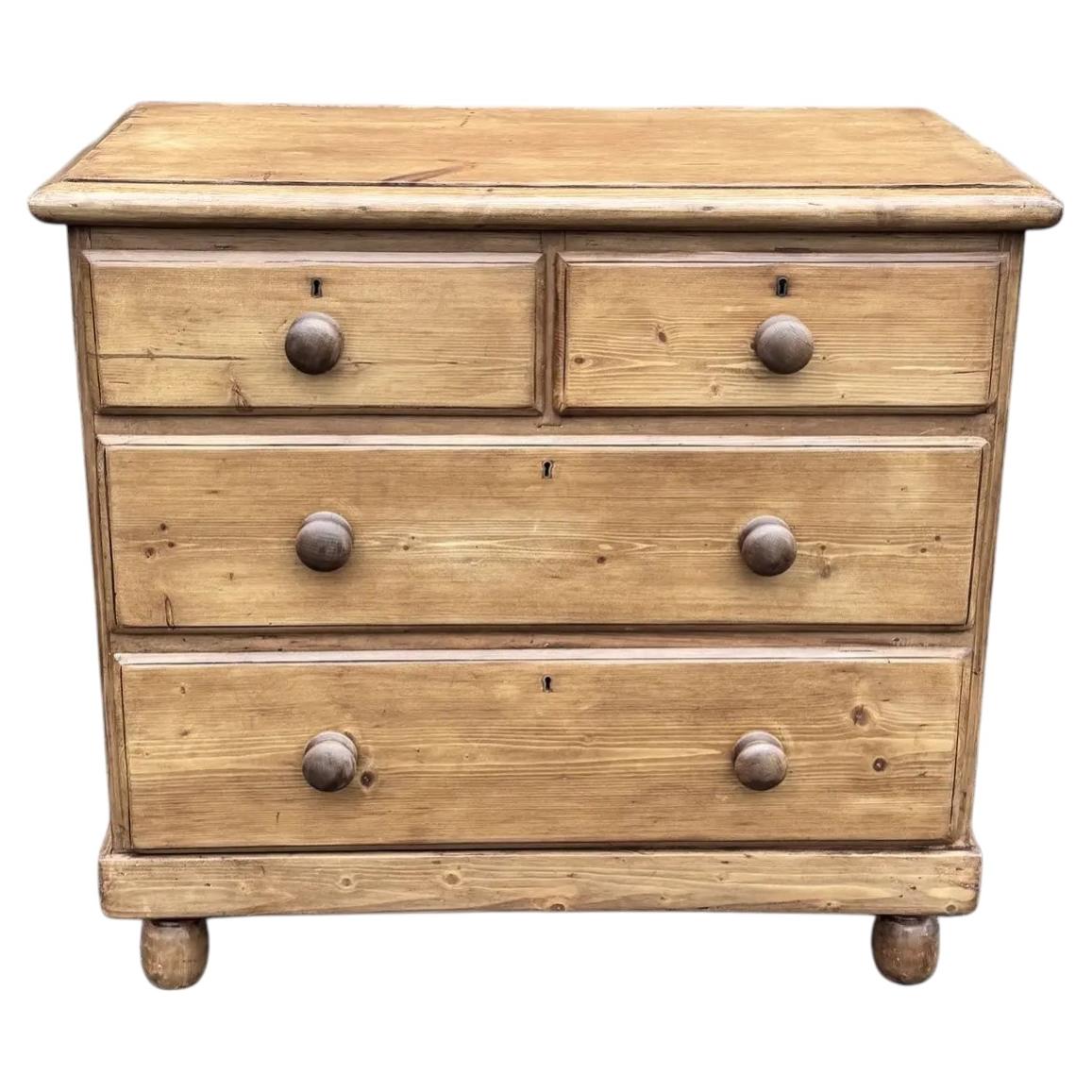 Antique English Pine Chest