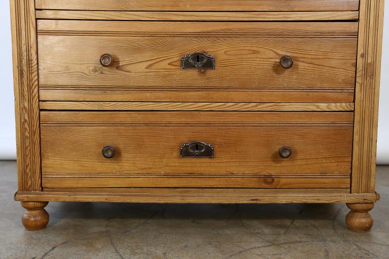 Antique English Pine Chest of Drawers at 1stDibs