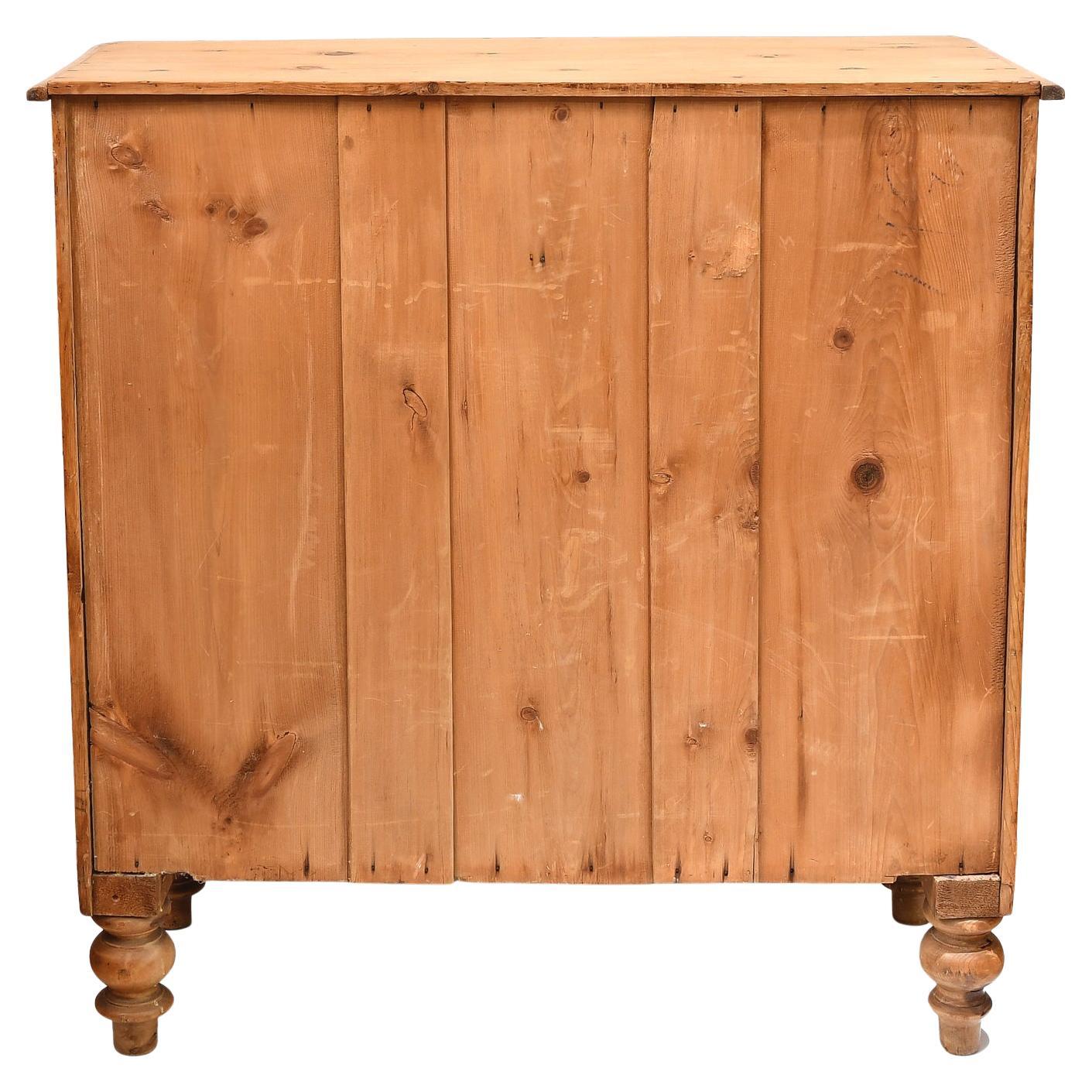 commode anglaise pin