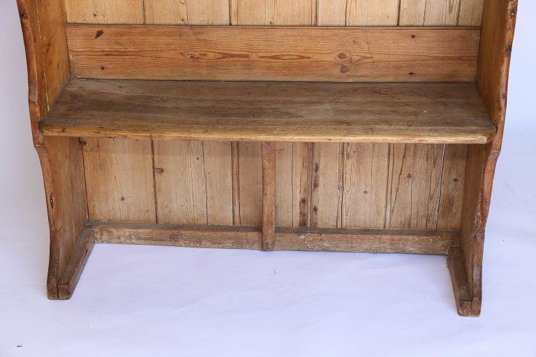 Antique English Pine Settle For Sale At 1stdibs