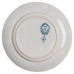 Antike englische Teller für eine Wandkomposition