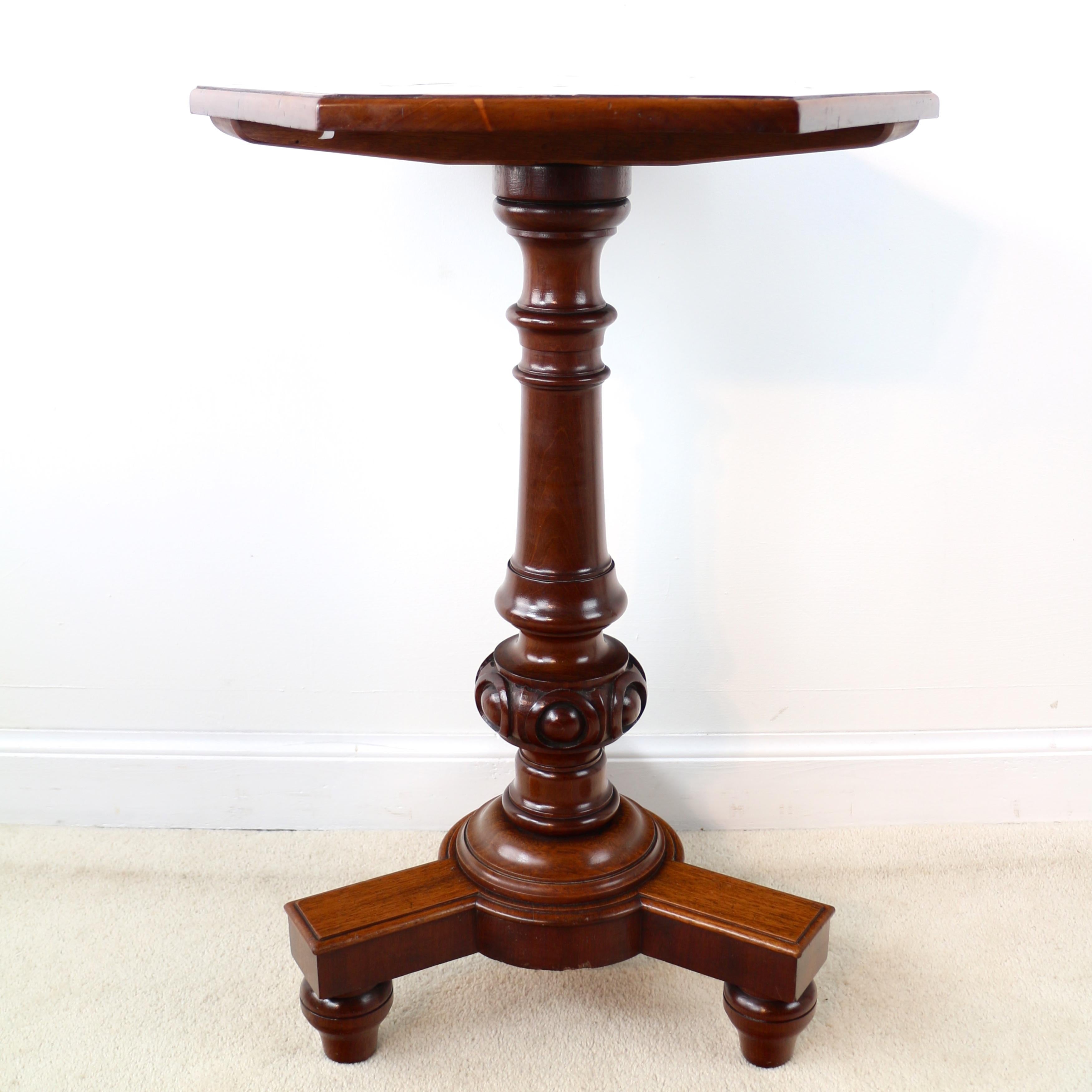 Antique English Pollard Oak Inlaid Specimen Chess Top Occasional Games Table 7