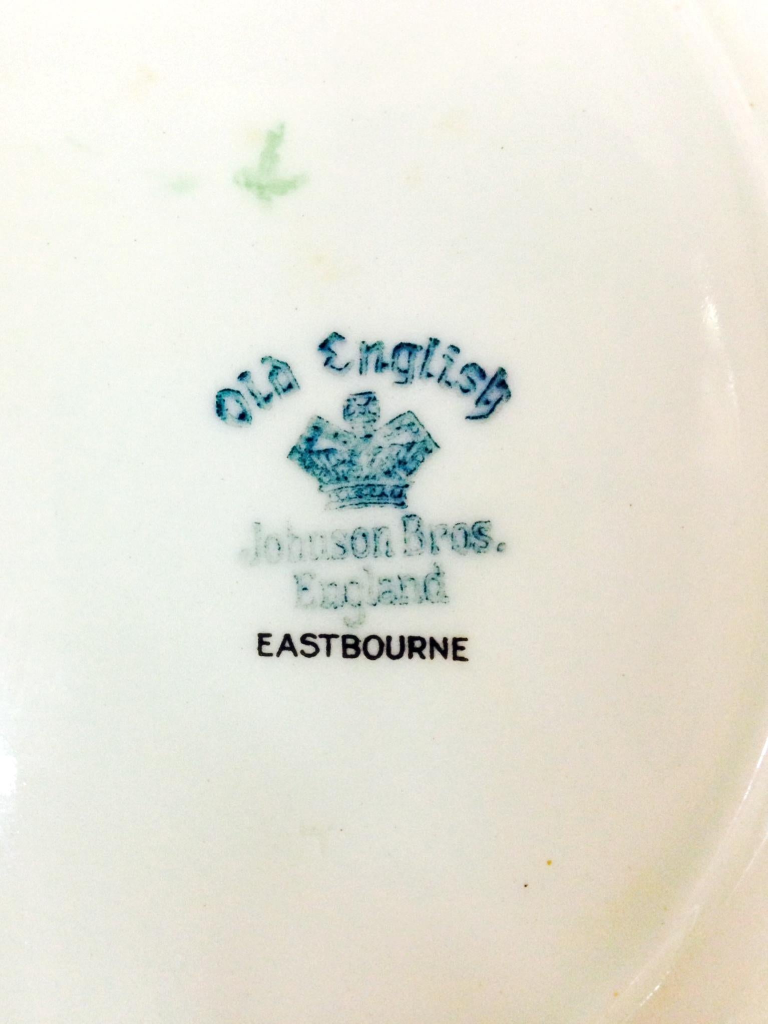 Antique English Porcelain Dinnerware 
