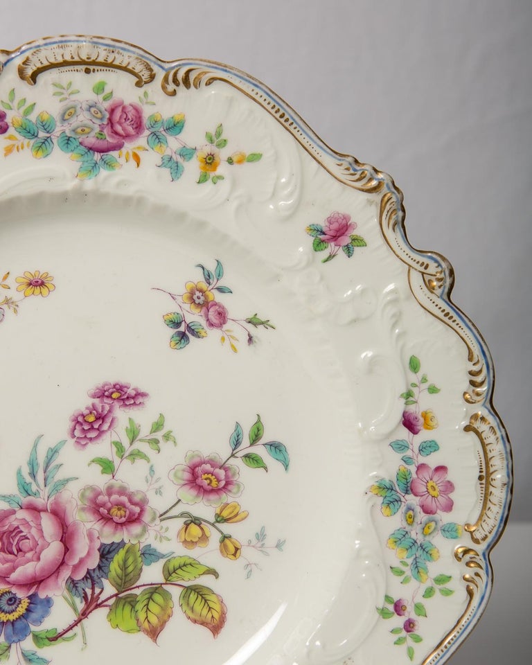Victorian Porcelain Dishes, Set of Five For Sale at 1stdibs