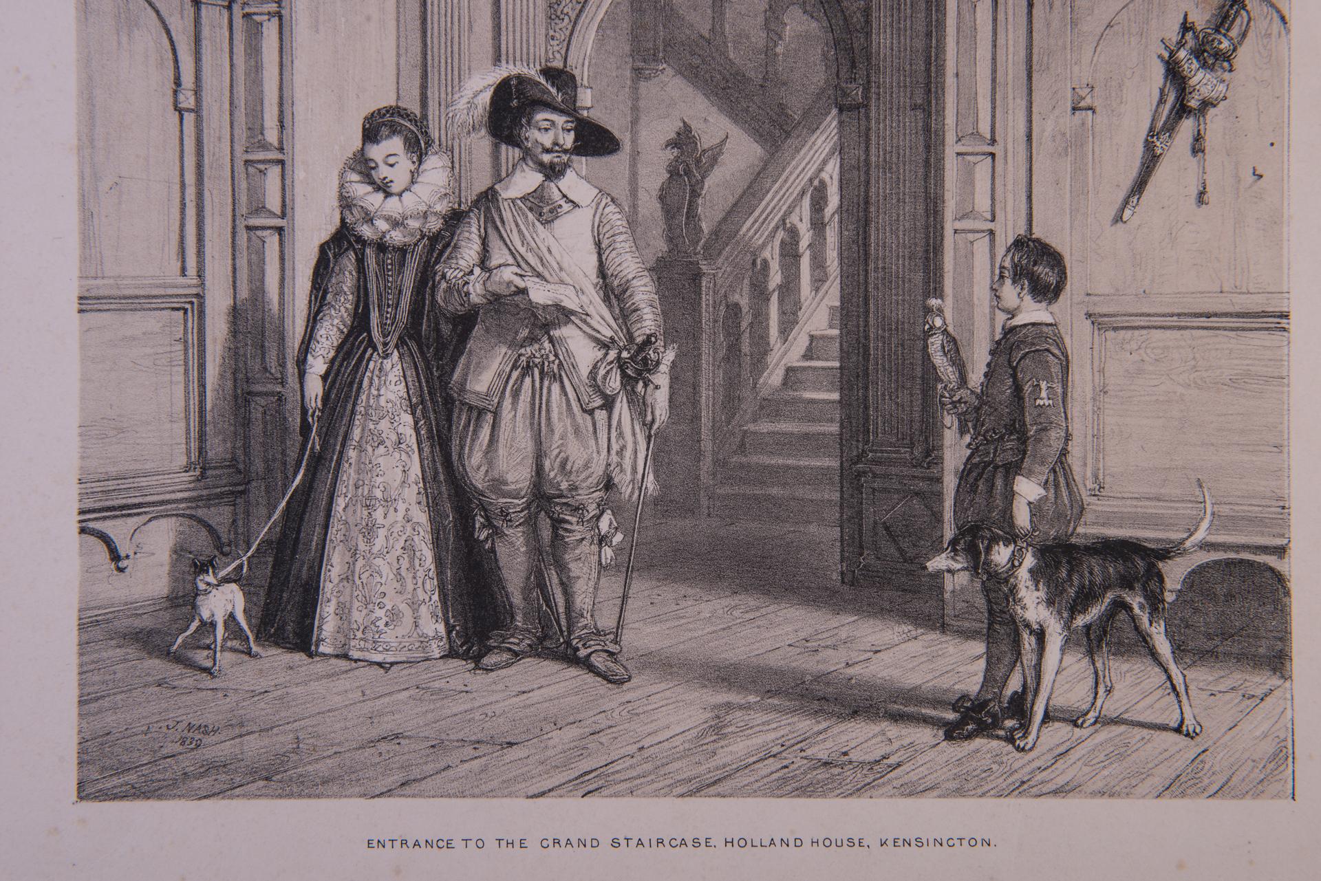 Grabados ingleses antiguos de Joseph Nash Otro en venta