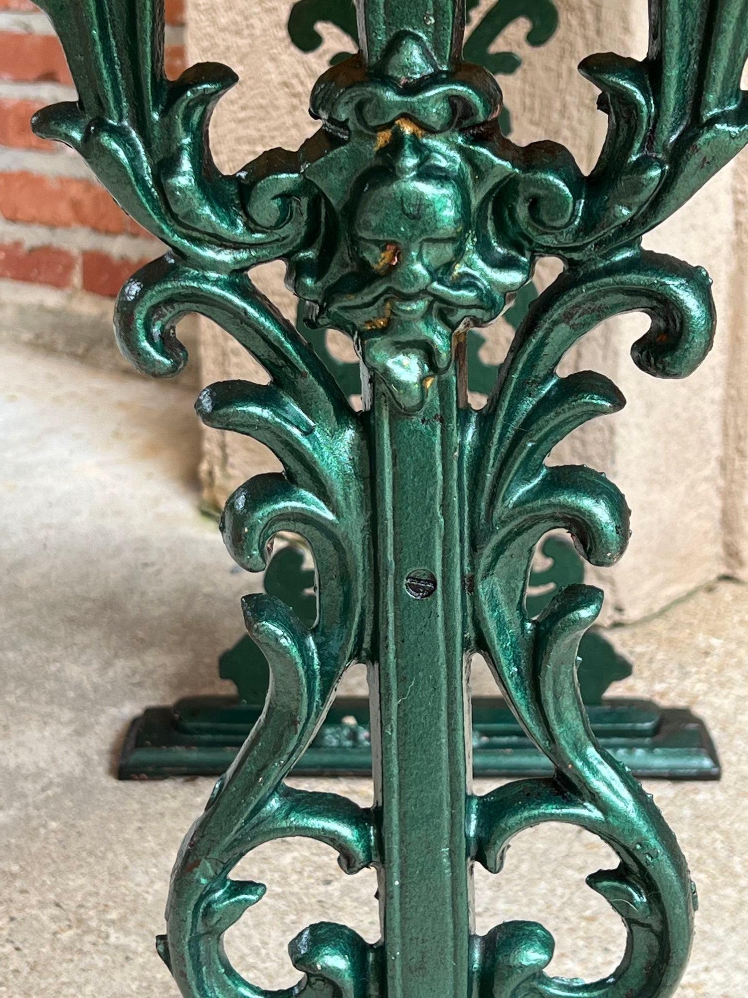 Metal Antique English Pub Table Cast Iron Kitchen Island Sofa Patio Table Rectangular