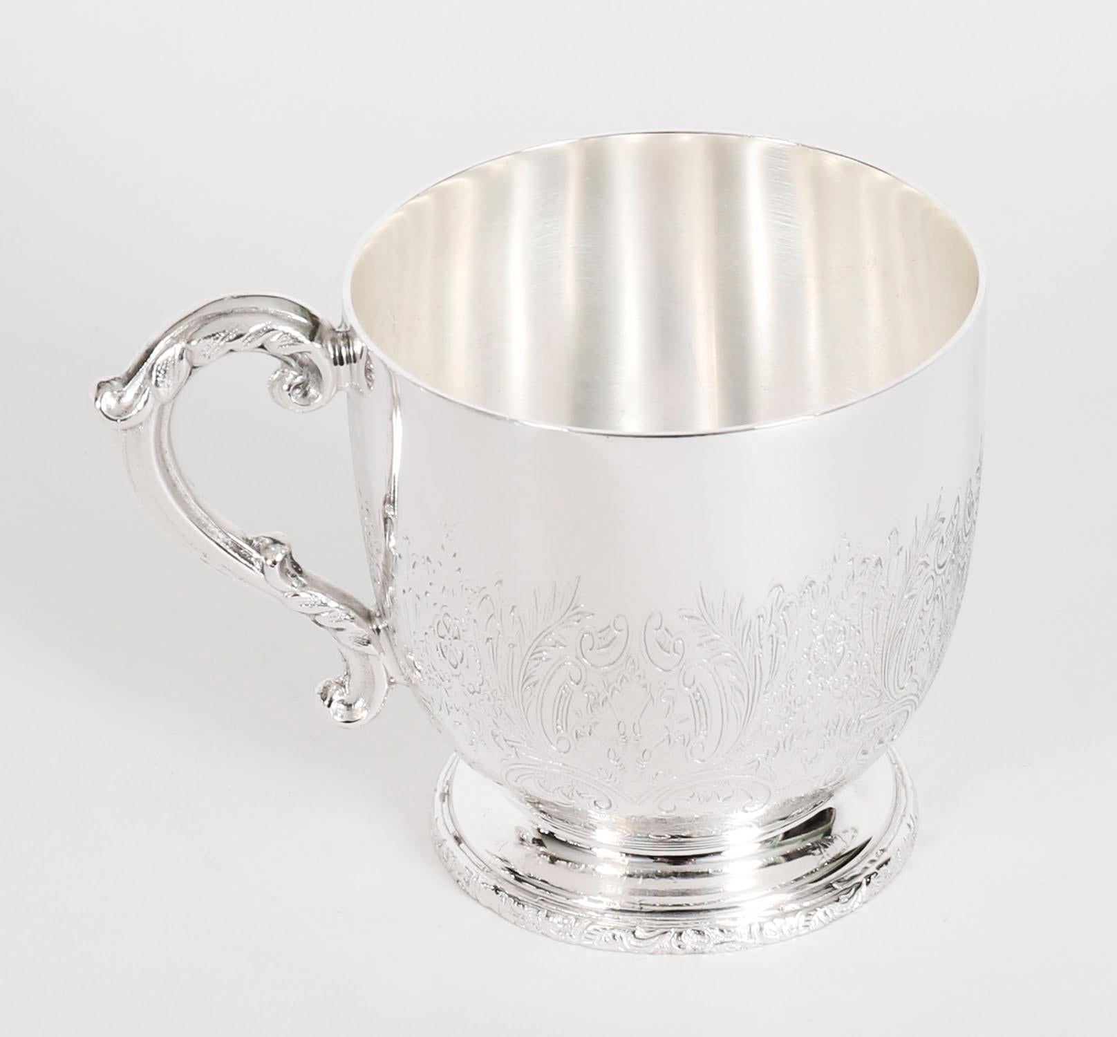 Antikes englisches Punch Bowl Set/ Wein Champagner Kühler 20. Jahrhundert im Angebot 5