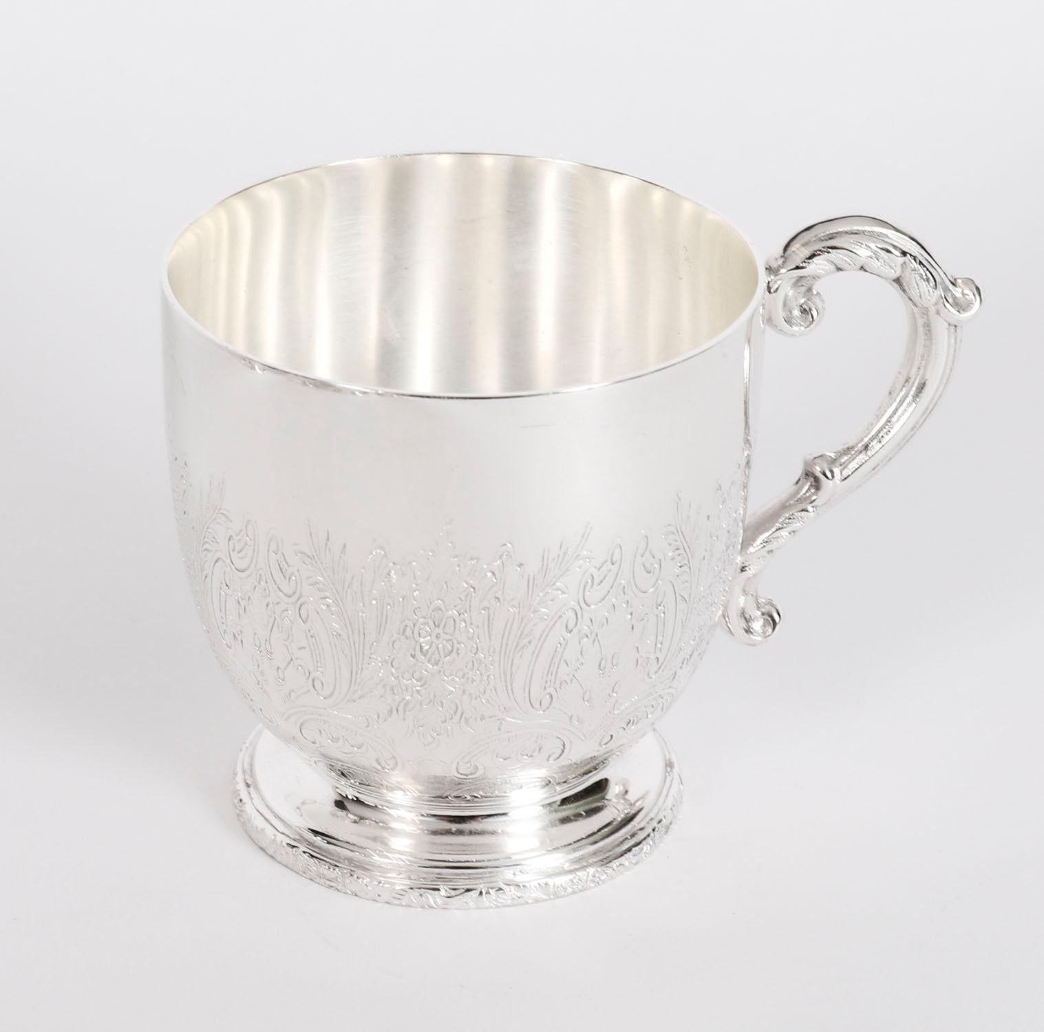 Antikes englisches Punch Bowl Set/ Wein Champagner Kühler 20. Jahrhundert im Angebot 6