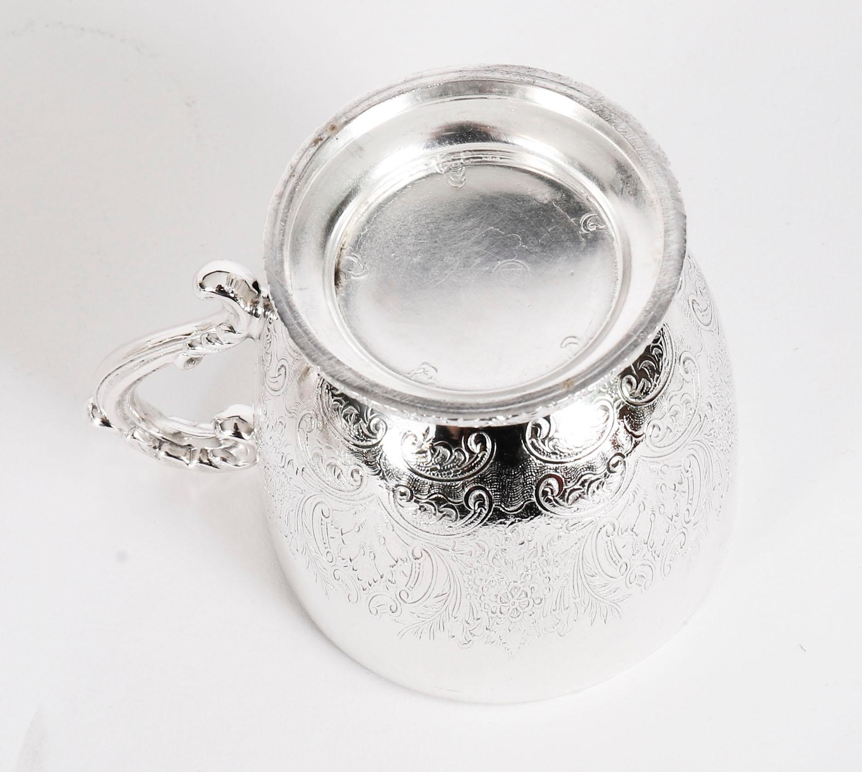 Antikes englisches Punch Bowl Set/ Wein Champagner Kühler 20. Jahrhundert im Angebot 7