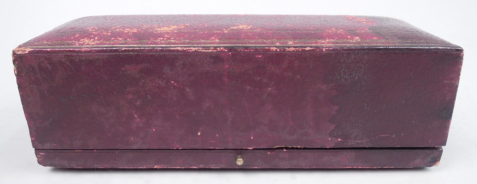 Antique English Raj-Era Elephant & Palm Tree Place Card Holders, 1913 For Sale 1