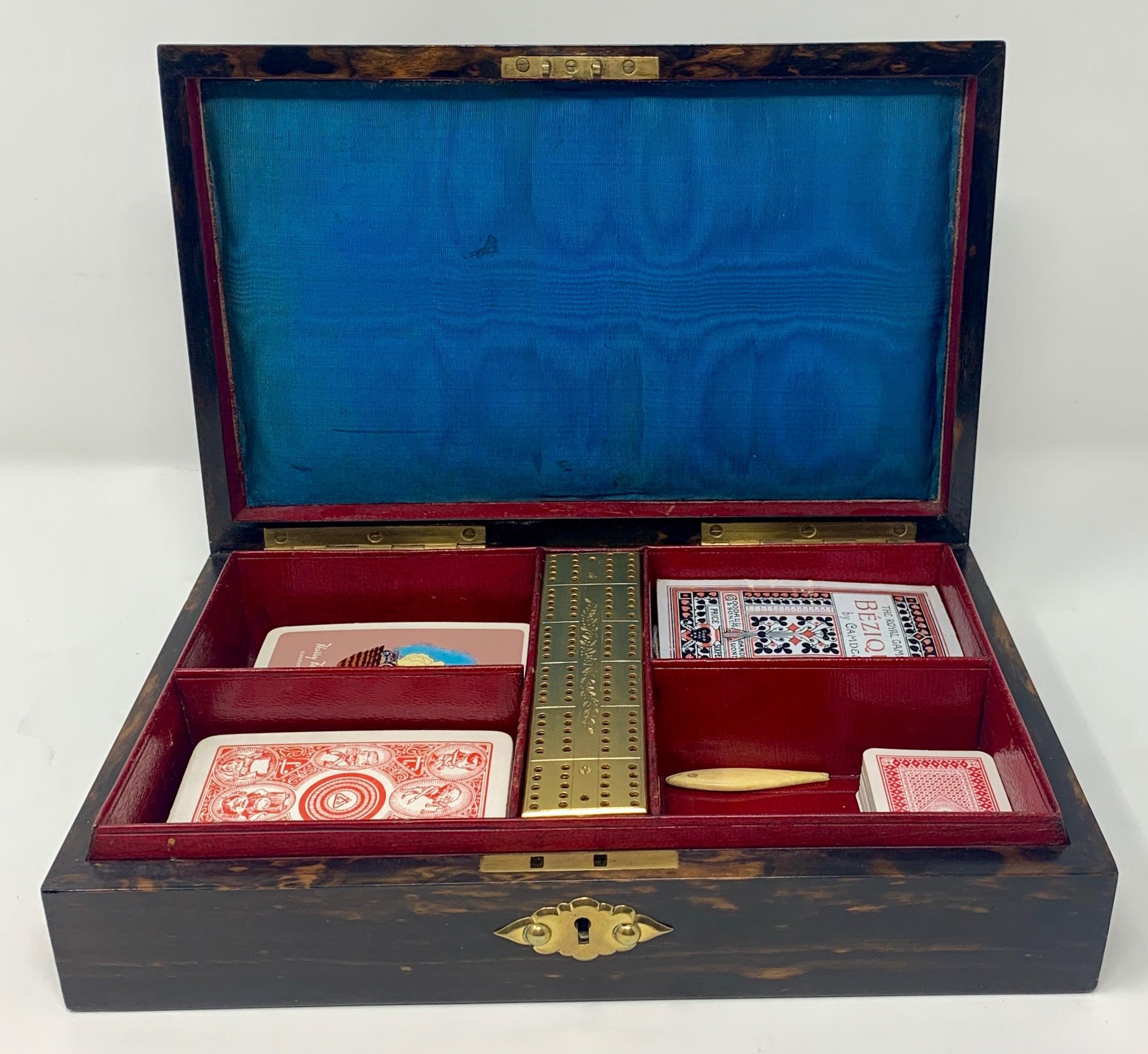 Just a lovely cribbage game box! If you don't know how to play, perhaps this will entice you to learn!.
 