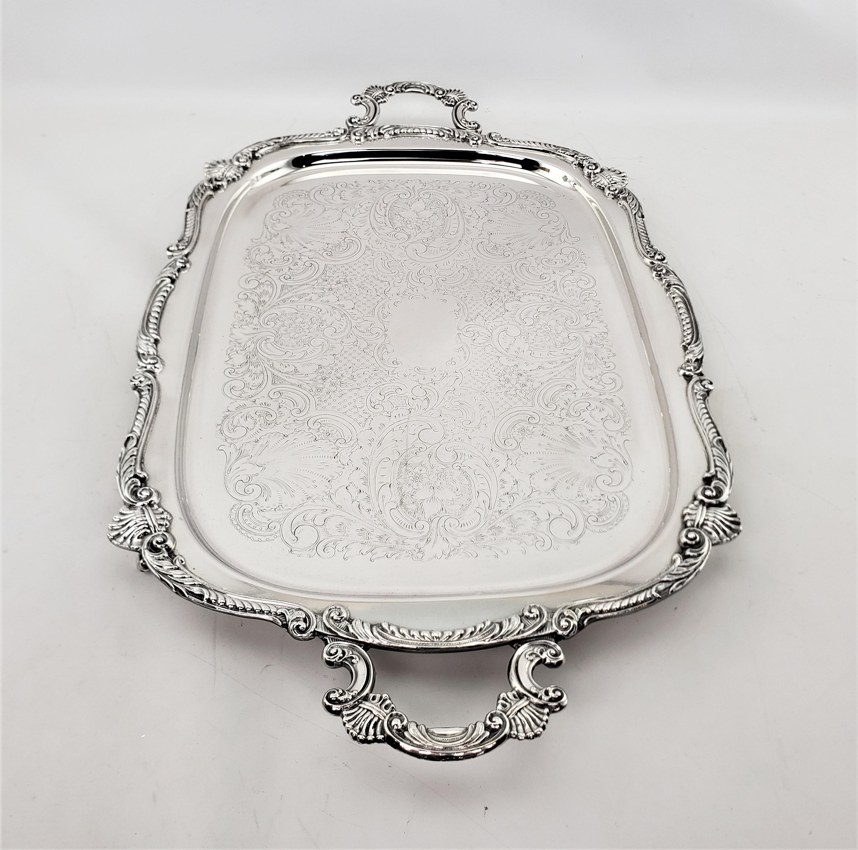 silver platter with lid