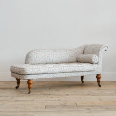 Antique English Regency chaise longue Attr to Holland & Sons