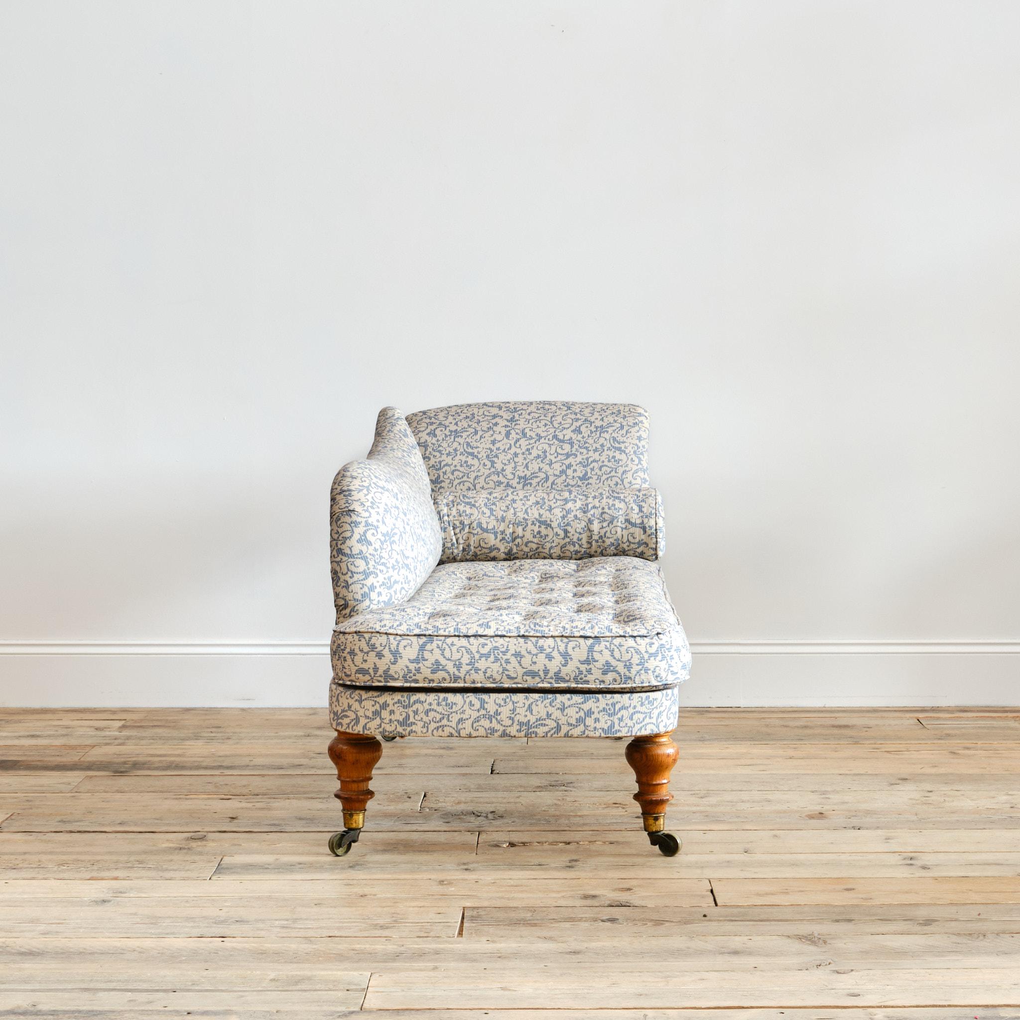 Antique English Regency chaise longue Attr to Holland & Sons For Sale 3