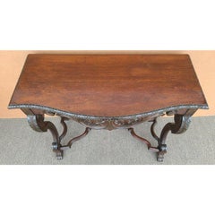 Antique English Regency Console Table