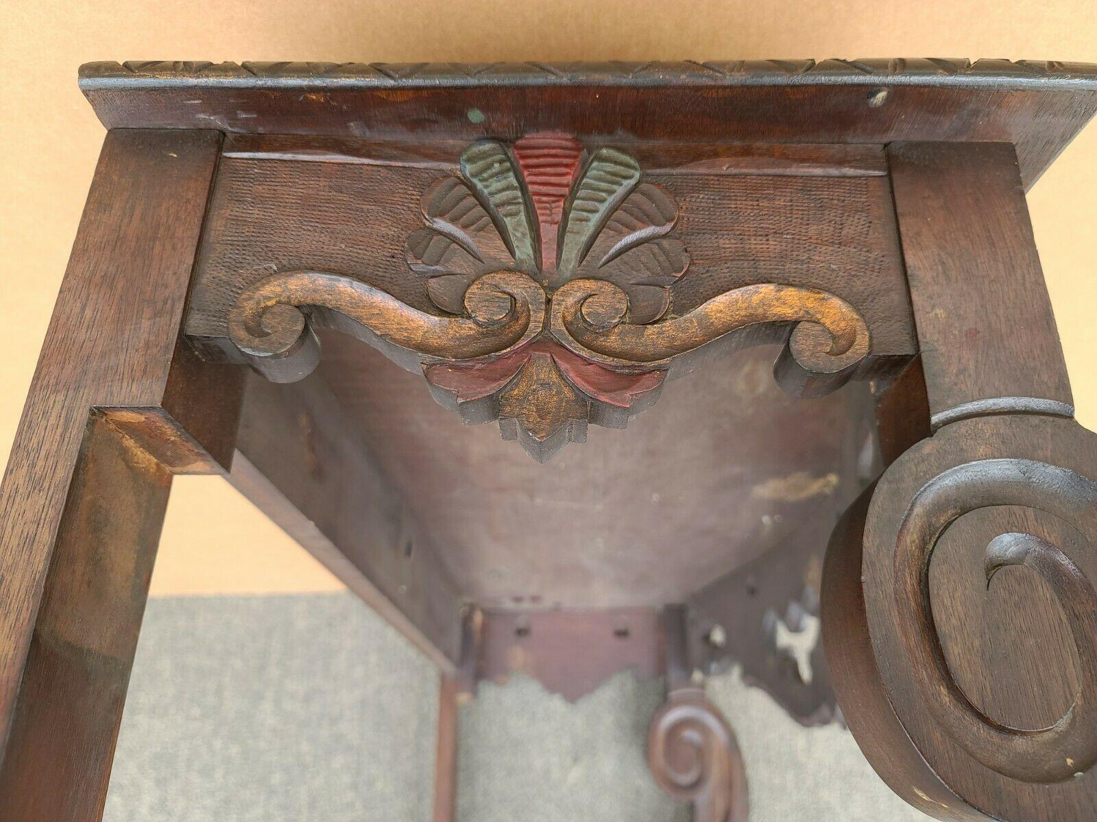 Antique English Regency Console Table Polychrome For Sale 1