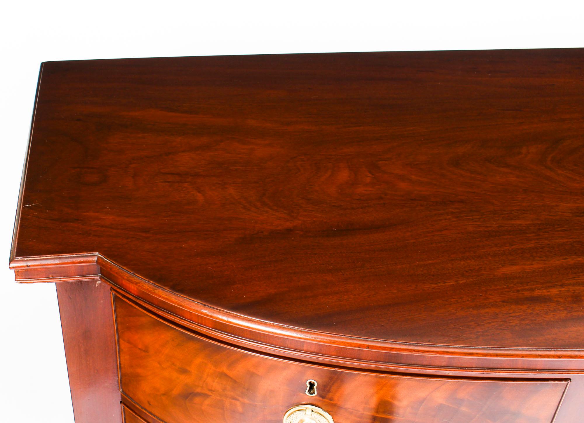 mahogany sideboard antique