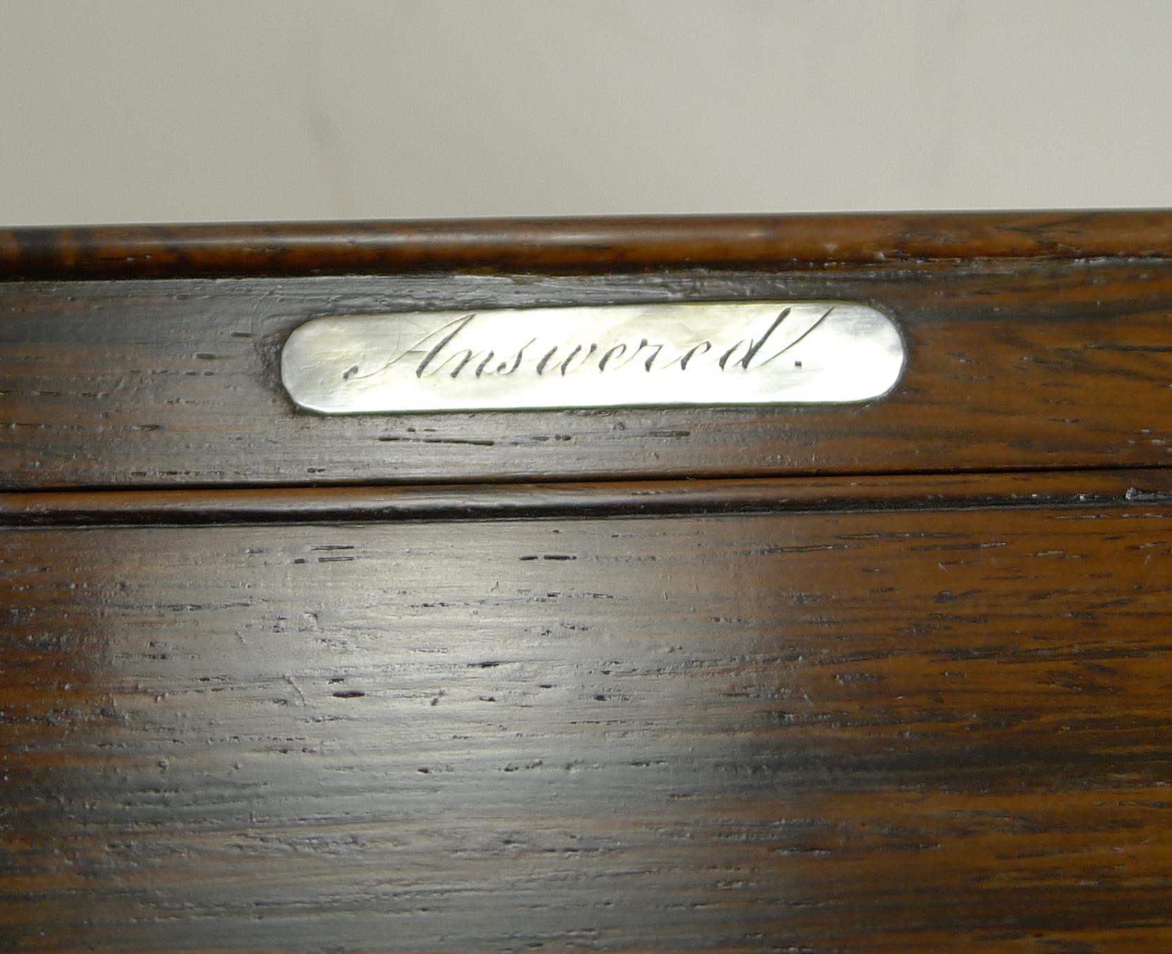 Antique English Regency Letter Box in Rosewood, circa 1820 5