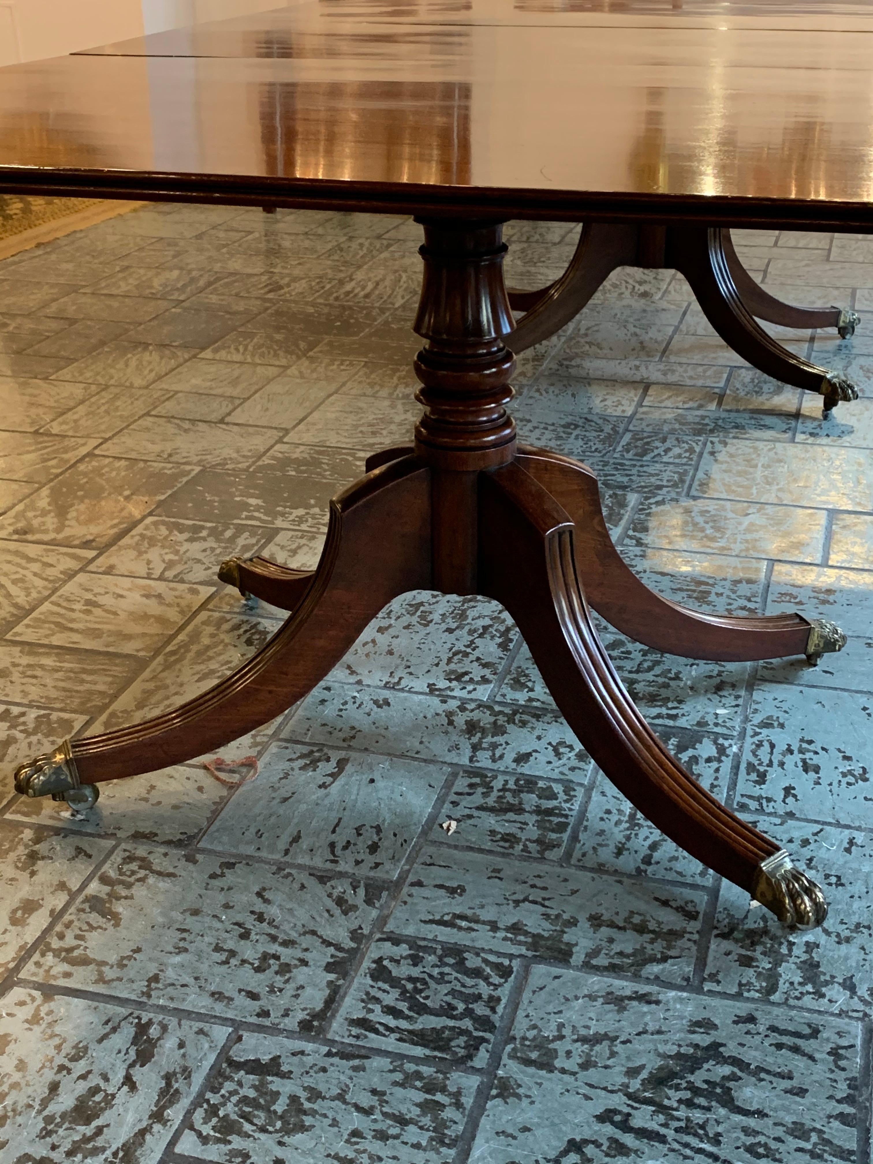 antique regency dining table