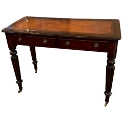 Antique English Regency Mahogany Writing Table