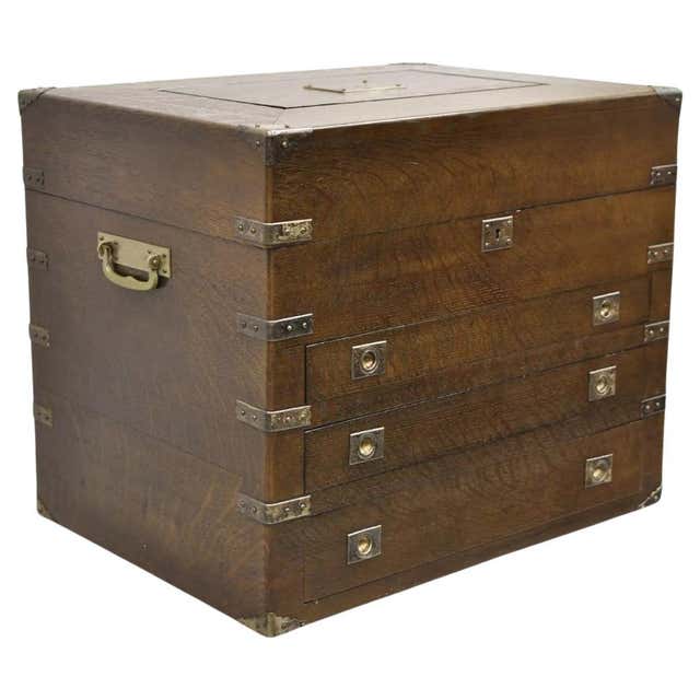 Royal Robe Trunk Vintage Large Royal Robe Art Deco Standing Wardrobe Steamer Travel ...