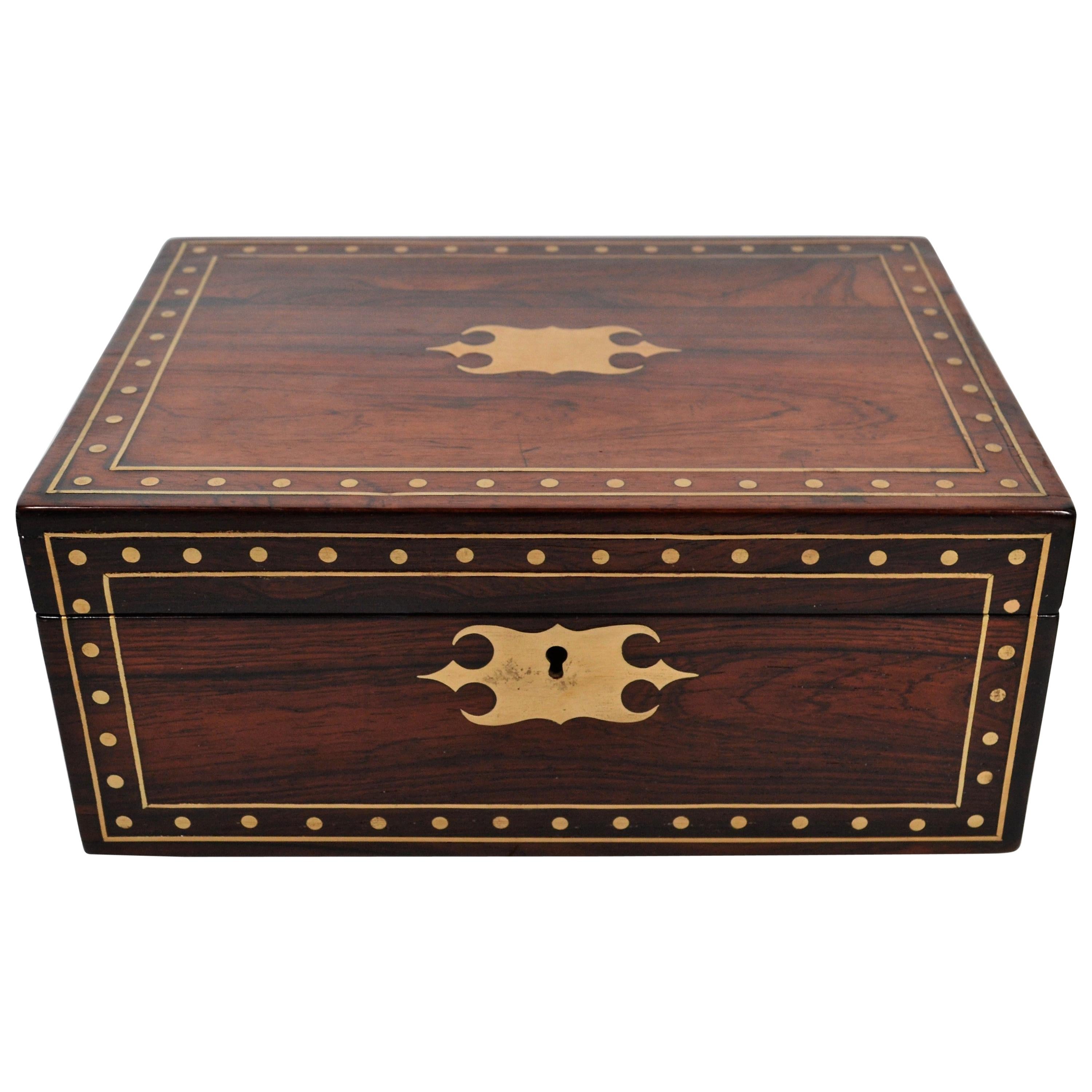 Antique English Regency Period Box, circa 1810-1820