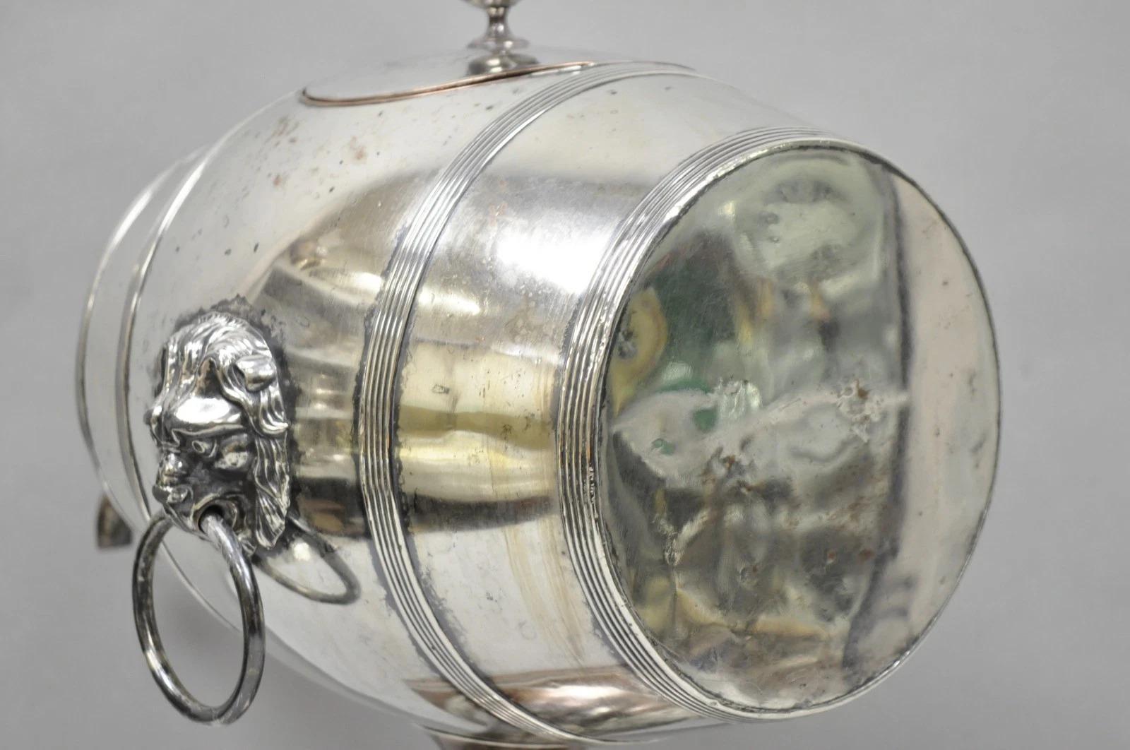 Antike englische Regency Silver Plated 