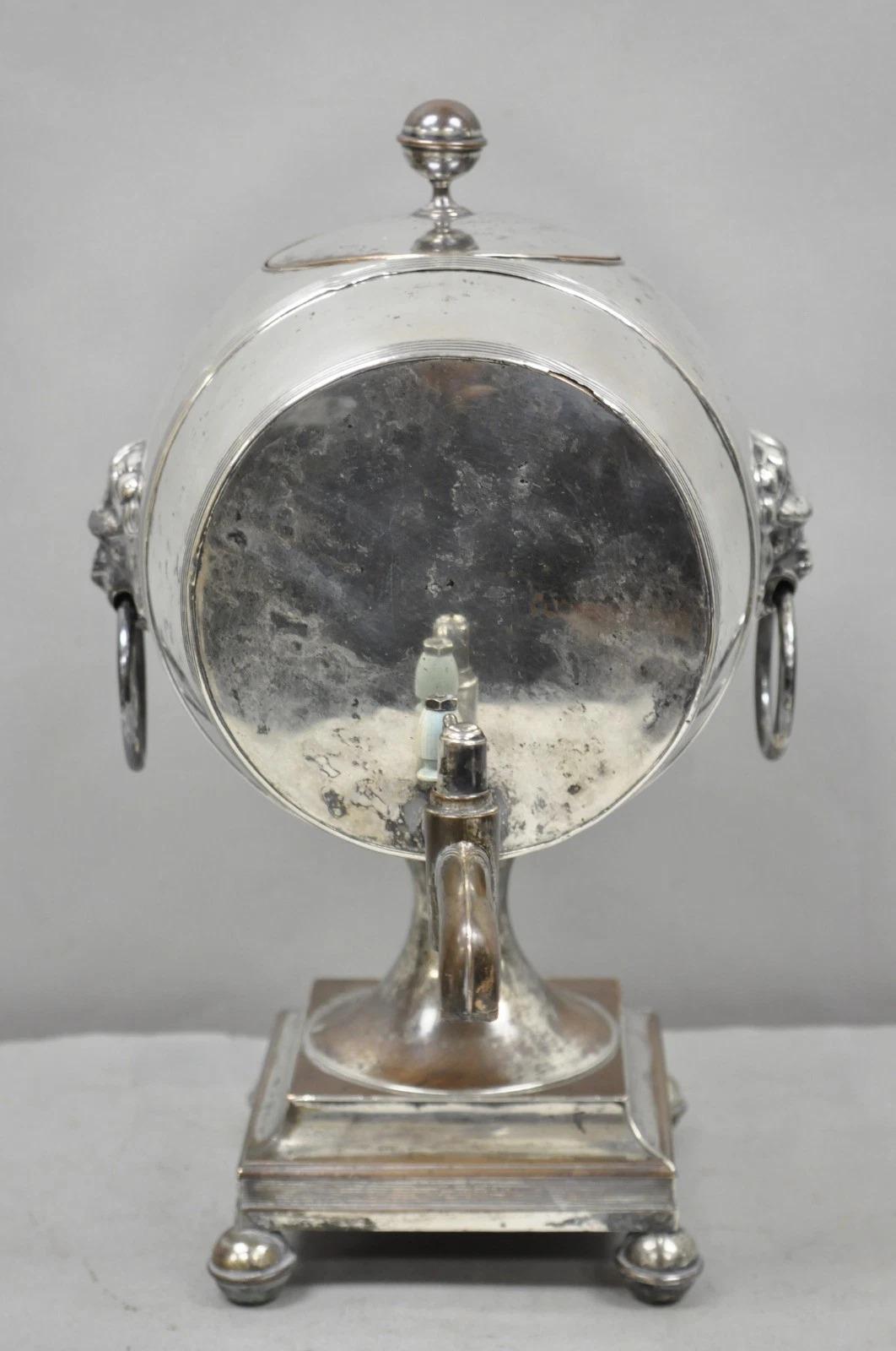 Antike englische Regency Silver Plated 