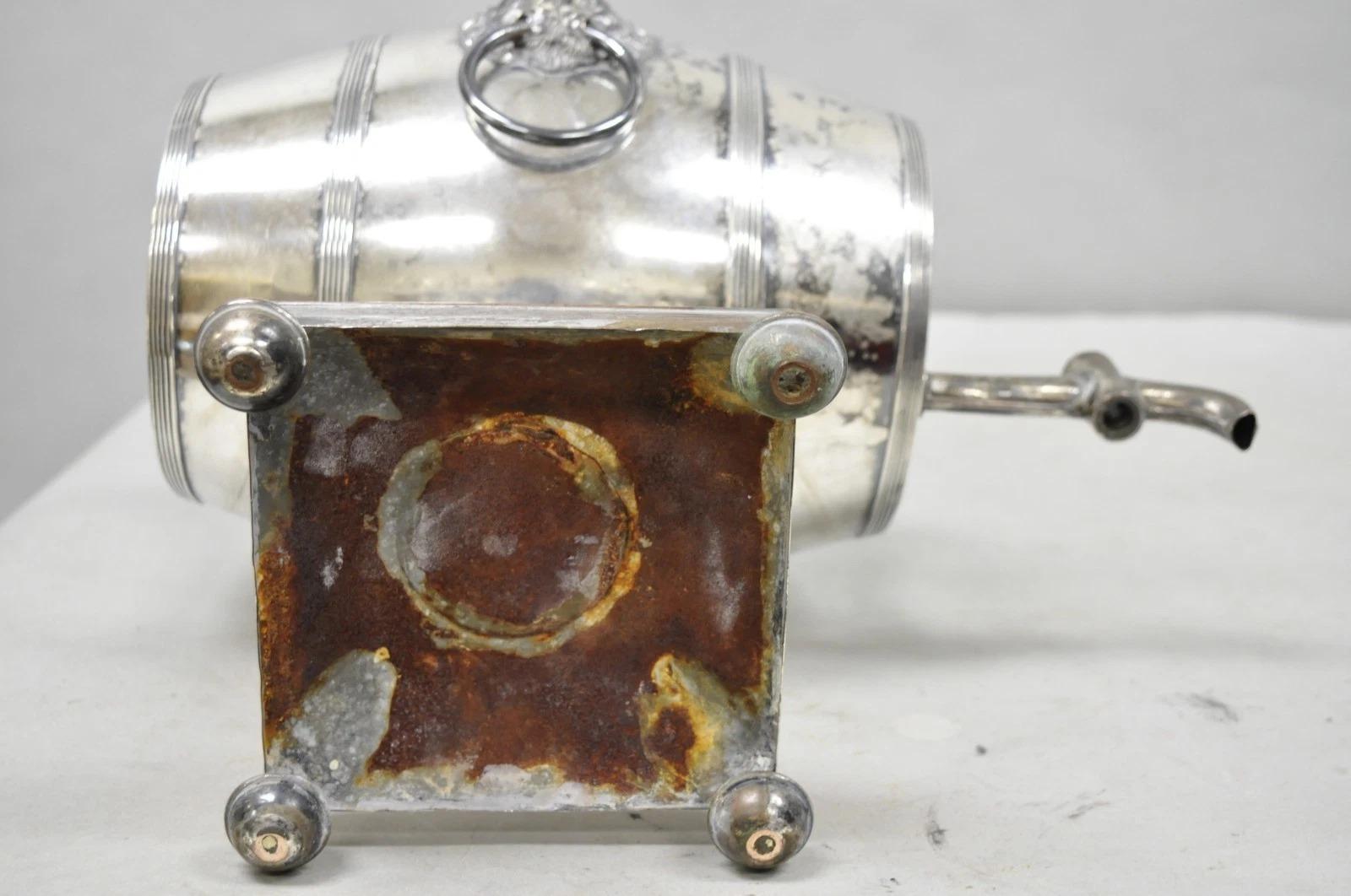 Antike englische Regency Silver Plated 