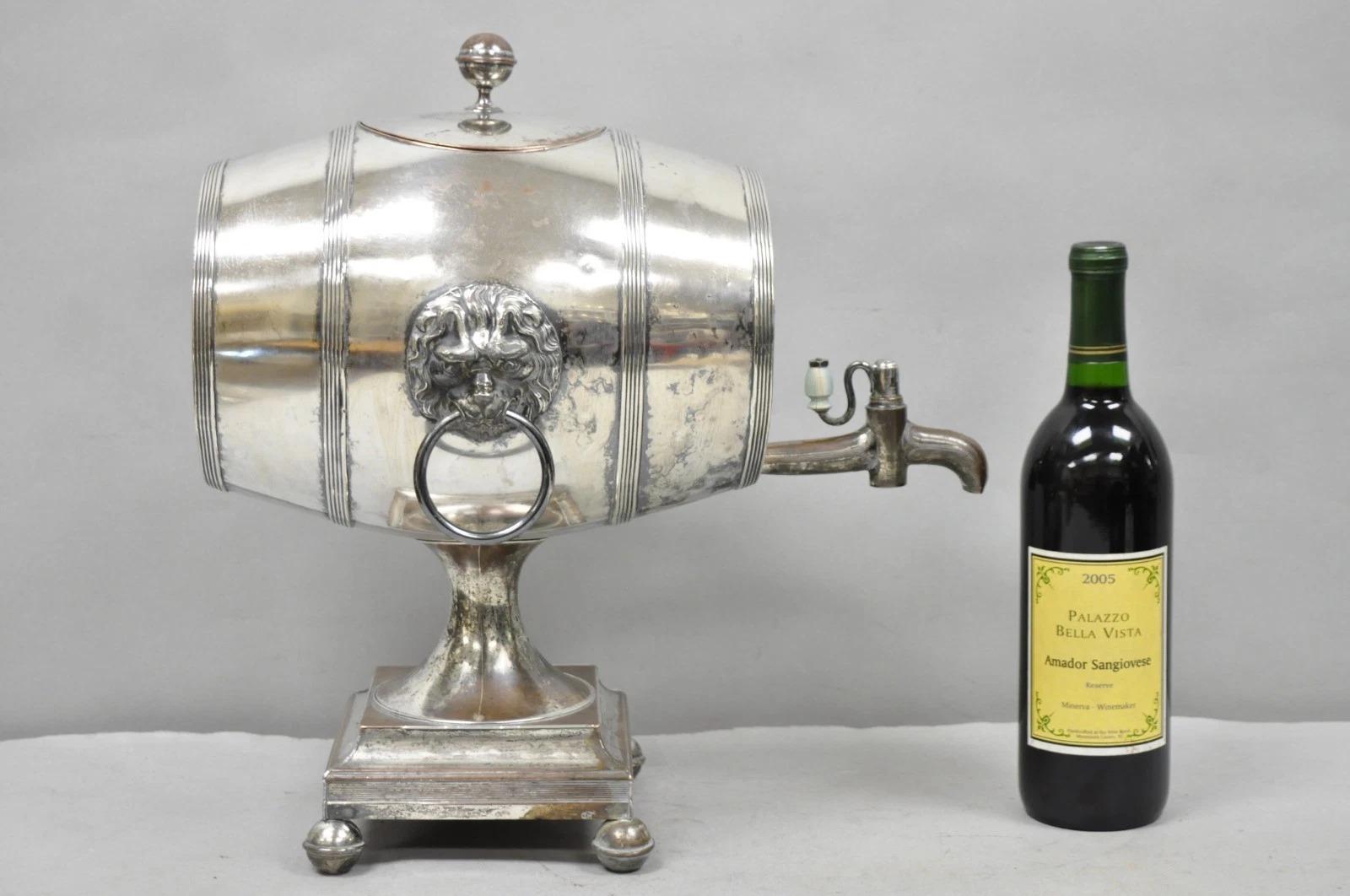 Antike englische Regency Silver Plated 