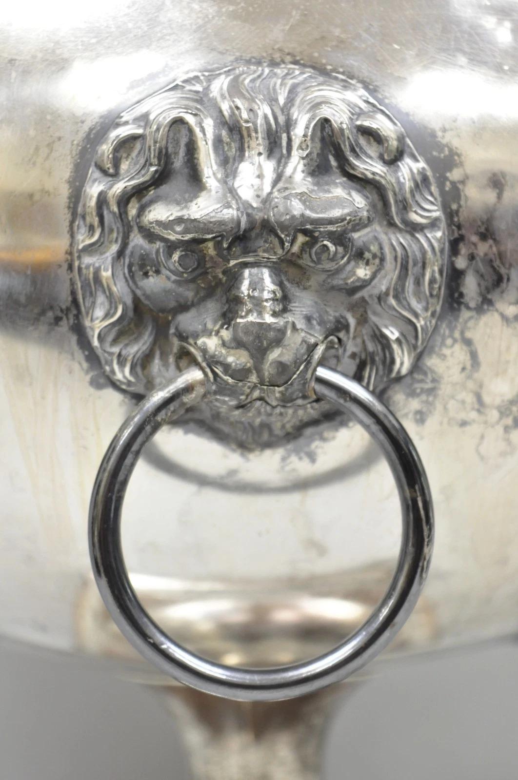 Antike englische Regency Silver Plated 