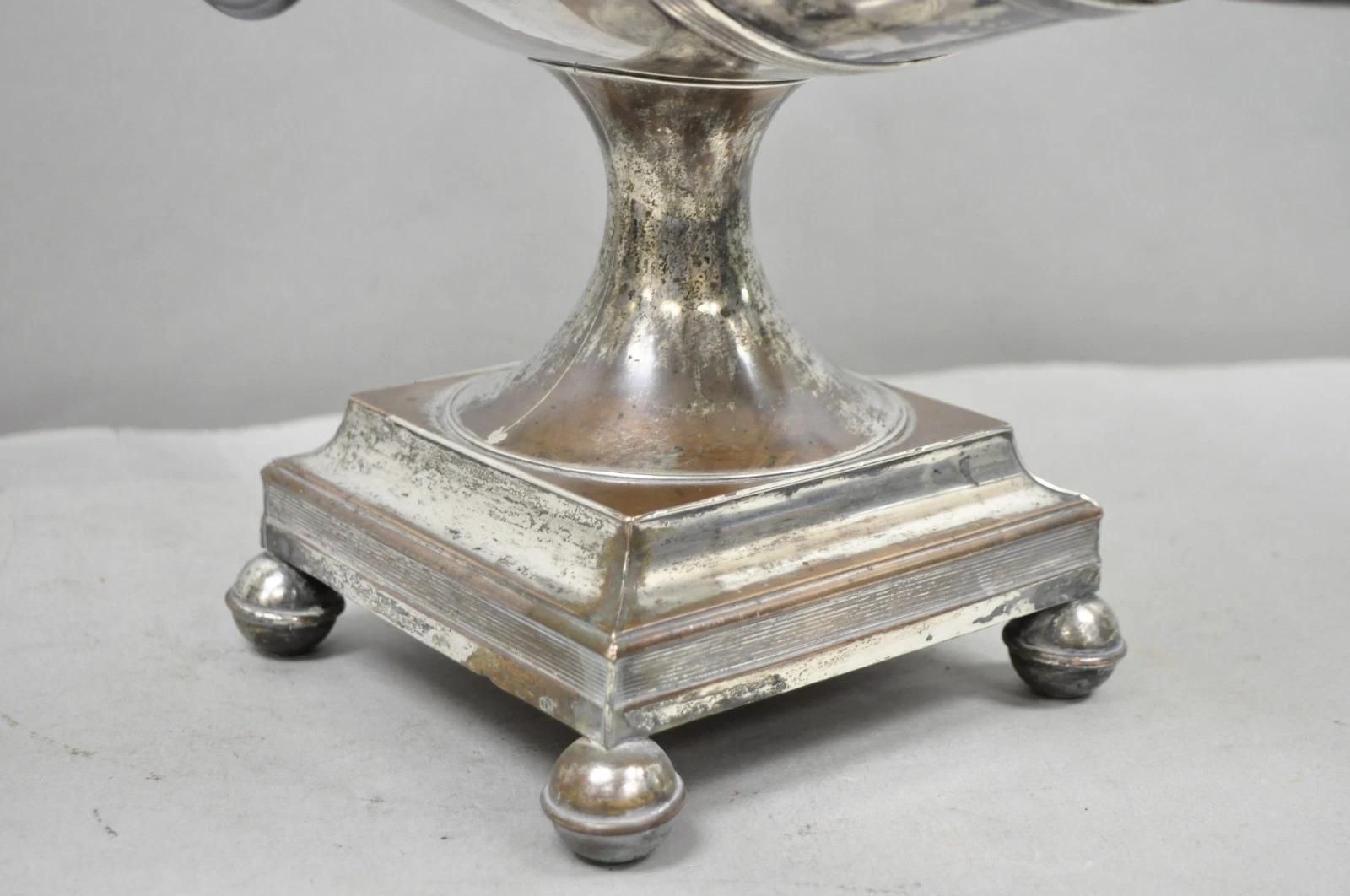 Antike englische Regency Silver Plated 