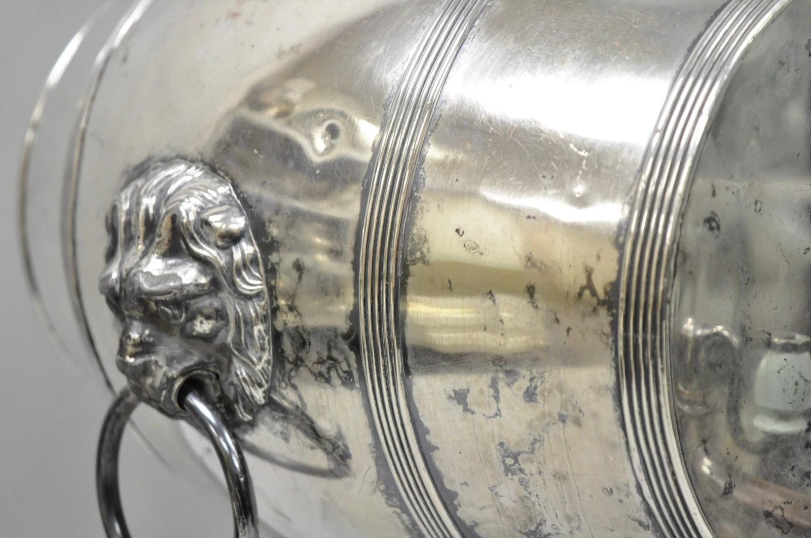 Antike englische Regency Silver Plated 