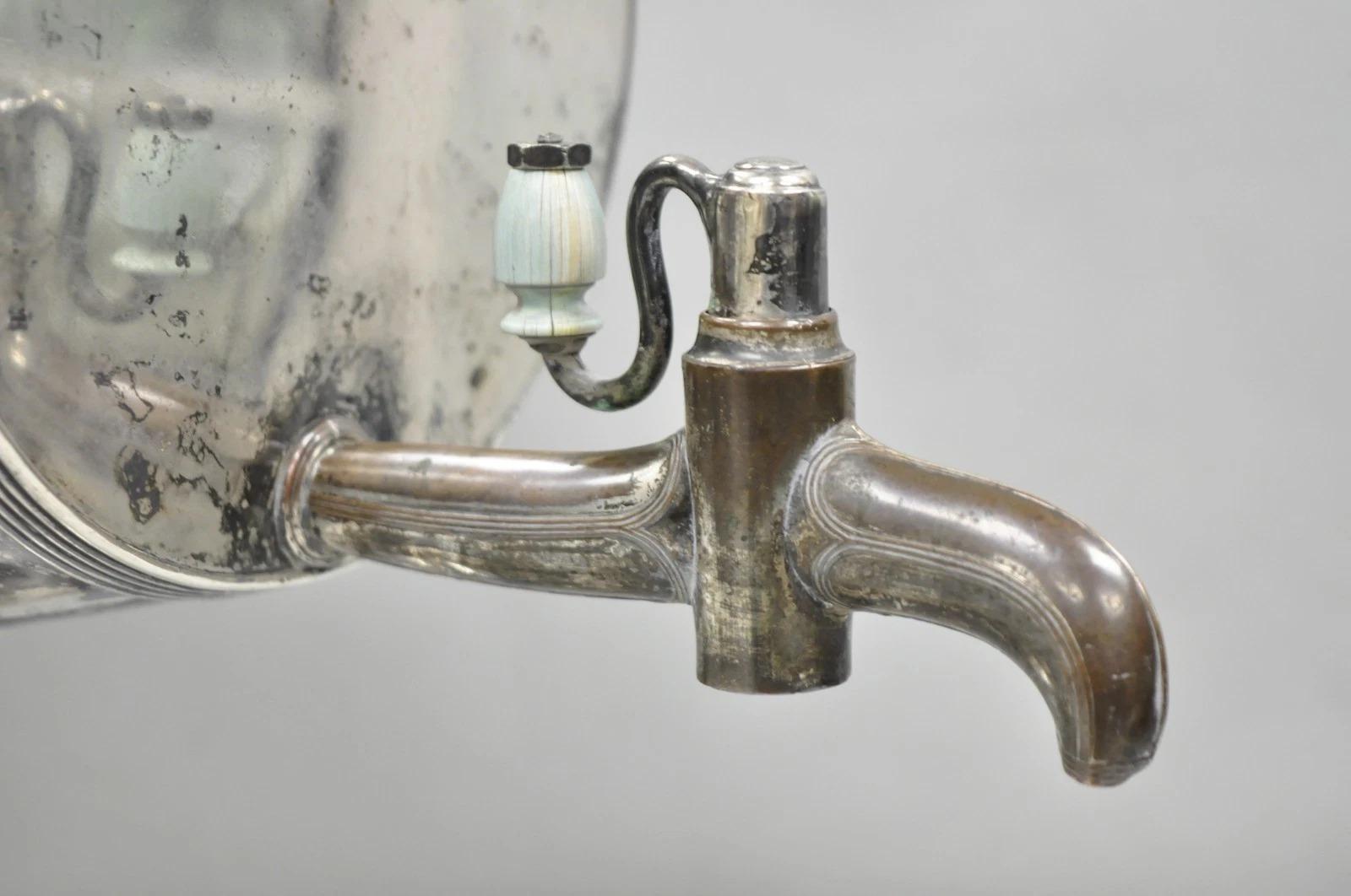 Antike englische Regency Silver Plated 