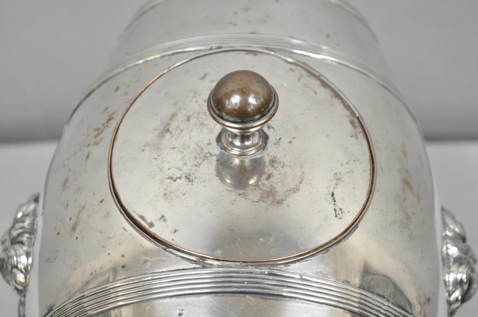 Antike englische Regency Silver Plated 