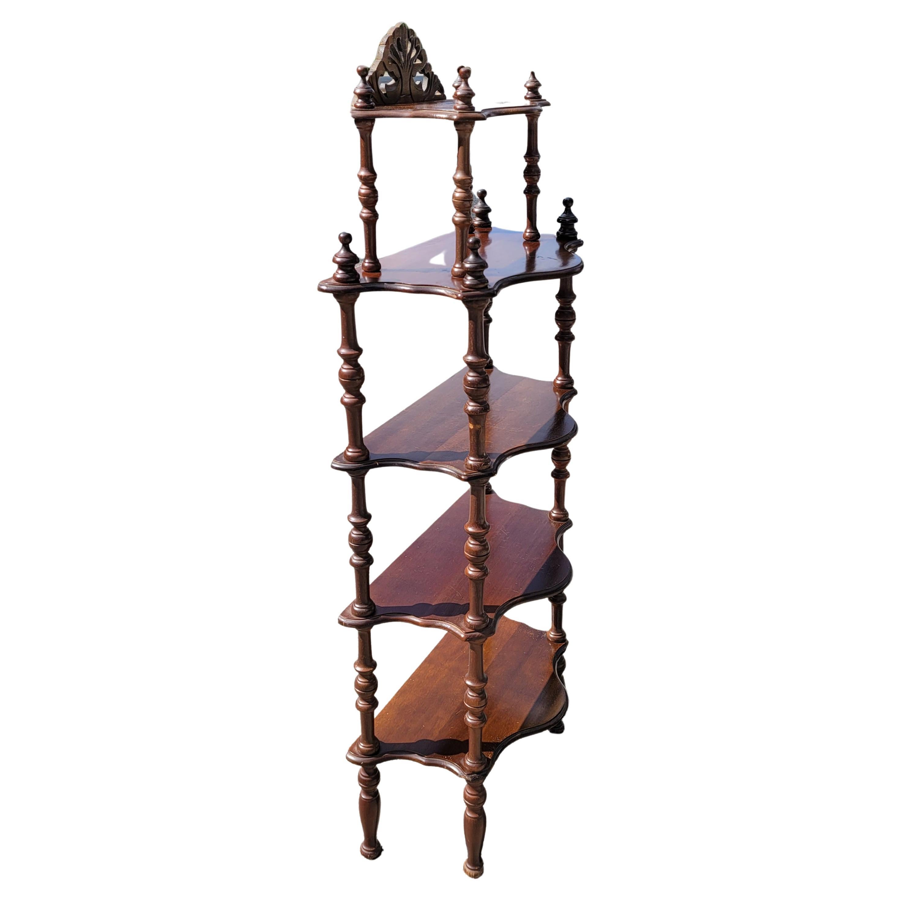 antique etagere