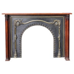 Antique English Regency Style Mantel 