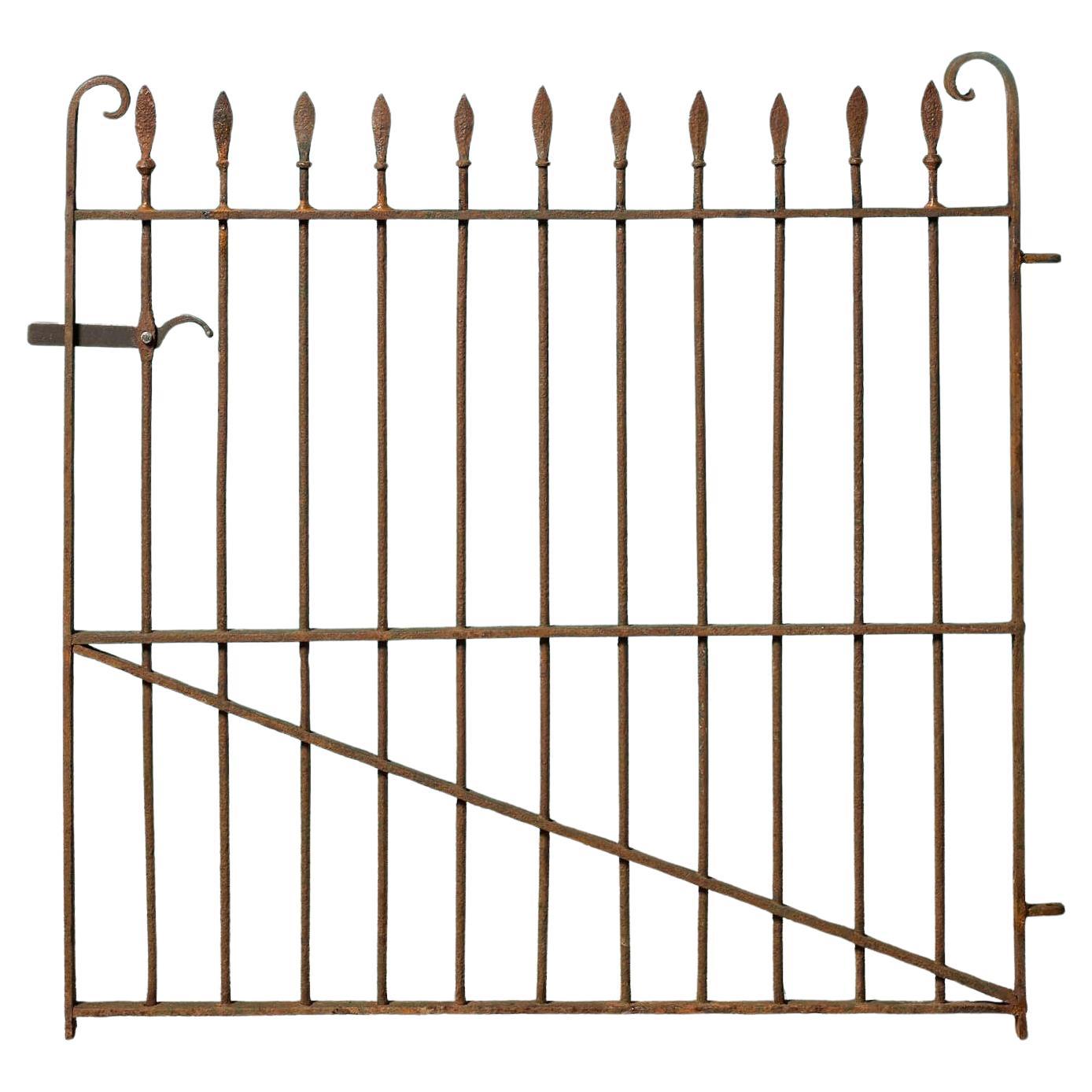 Antique English Regency Style Pedestrian Side Gate For Sale