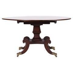 Antique English Regency Tilt Top Table