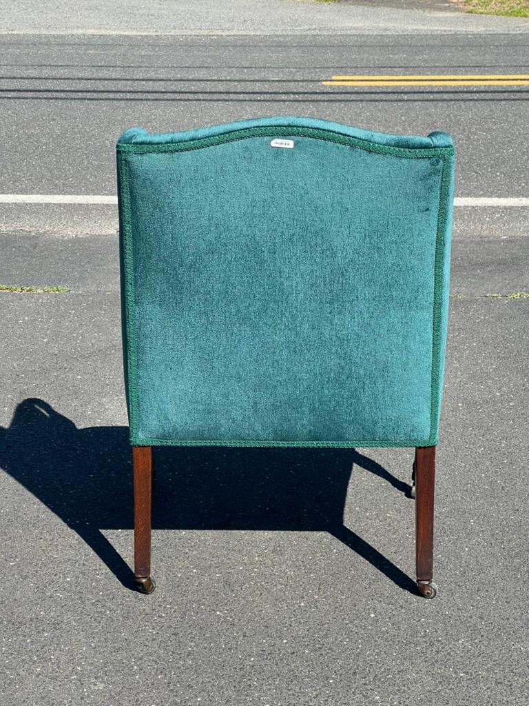 Antique English Regency Upholstered Living Room Chair c. 1820 For Sale 2