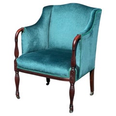 Antique English Regency Upholstered Living Room Chair c. 1820