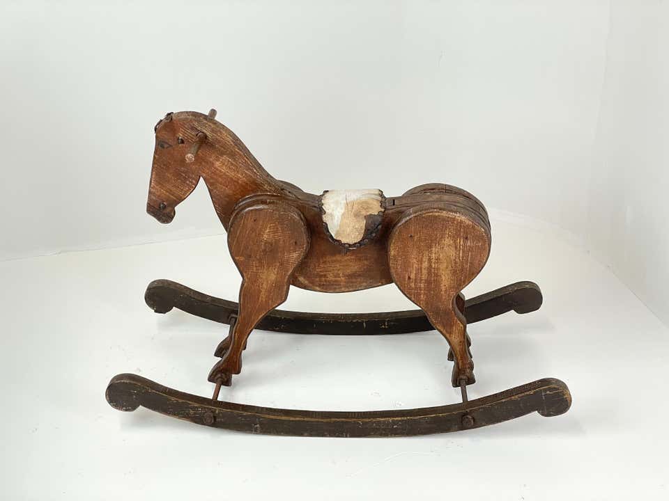 English Rocking Horse Antique Rocking Horse - 80 For Sale on 1stDibs | antique rocking horse ...
