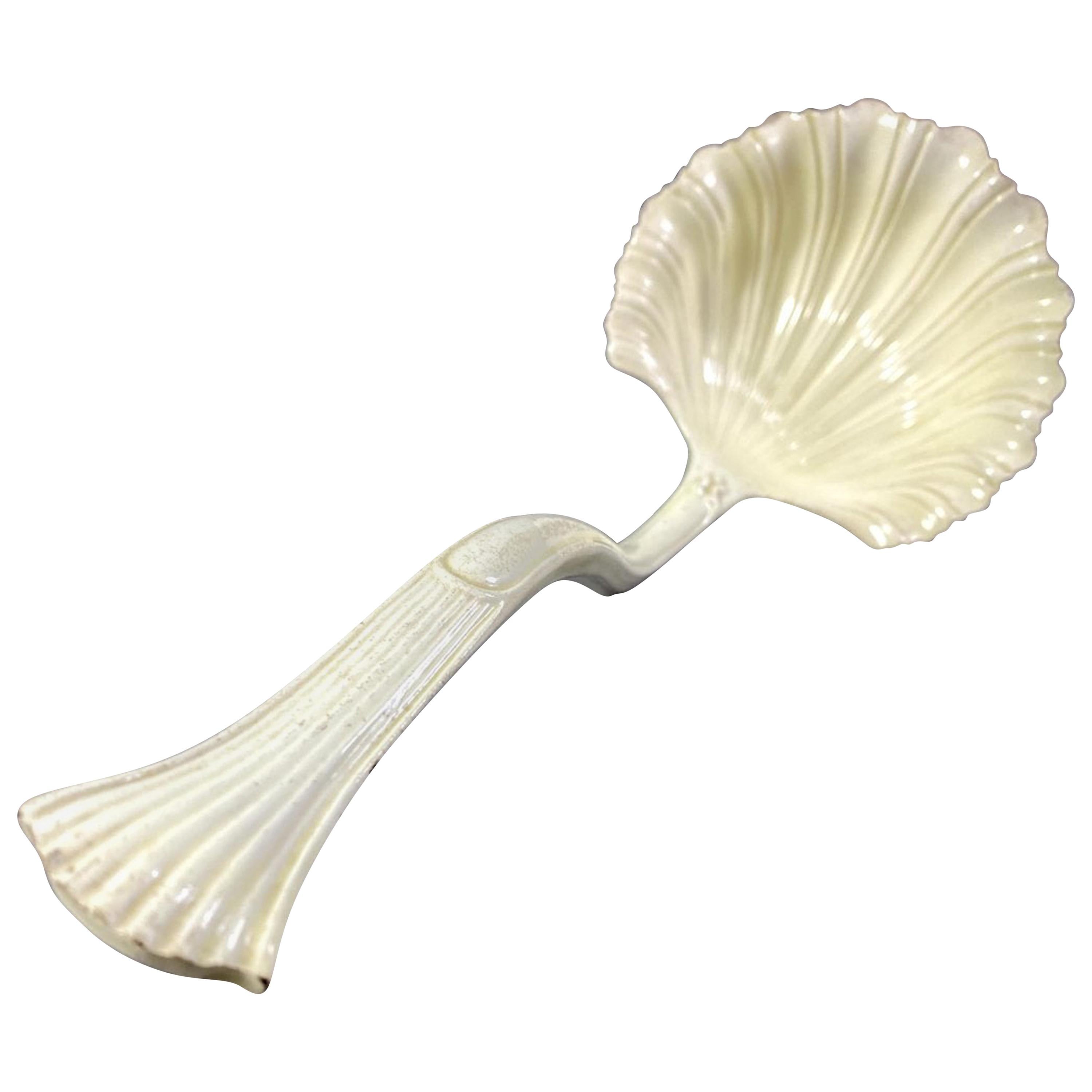 Antique English Creamware pottery ladle c1780 at 1stDibs