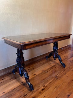 Antique English Rosewood Hall, Breakfast Table