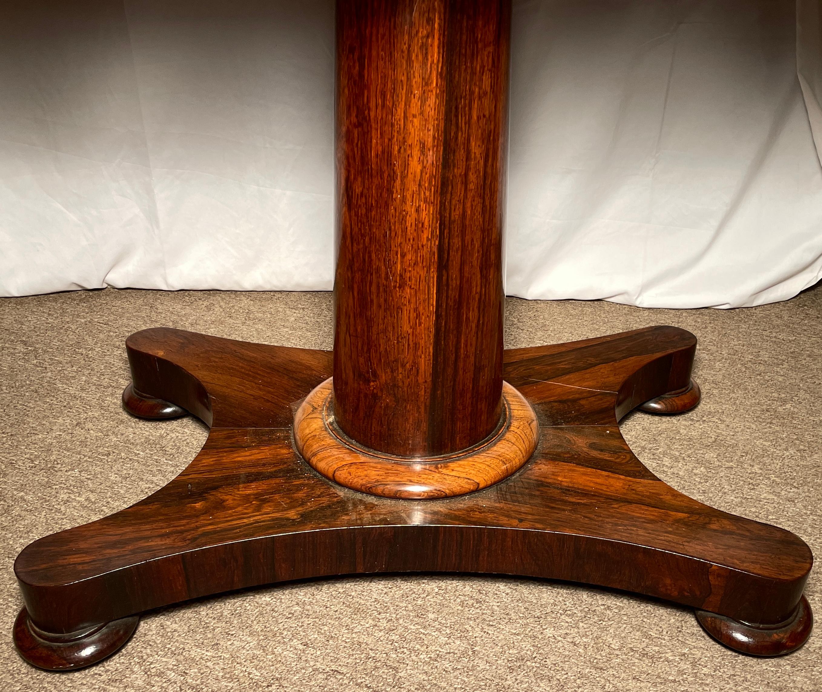 Antique English Rosewood Sofa Table, circa 1880 1