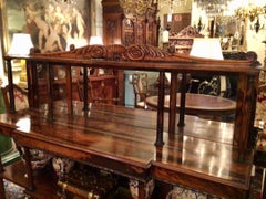 Antique English Rosewood William IV Server, circa 1830-1840