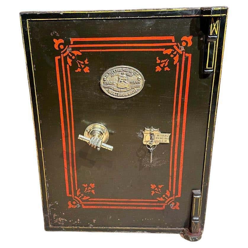 Old Rustic Keypad Safe Antique Safes - 1,825 For Sale on 1stDibs | antique safe for sale ...