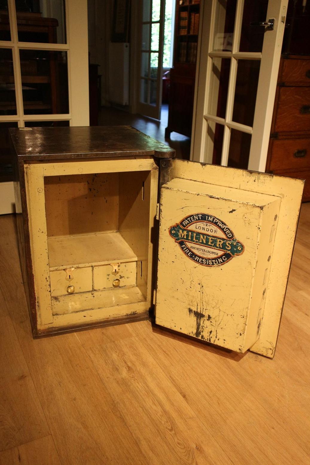 Antique English Safe from Milners 5